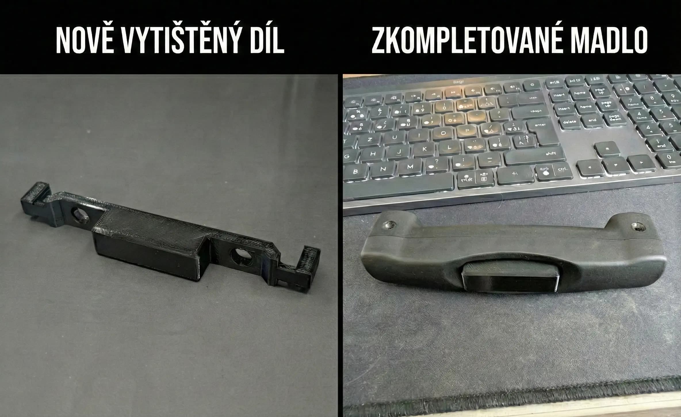 Náhradní díl madla cestovního kufru